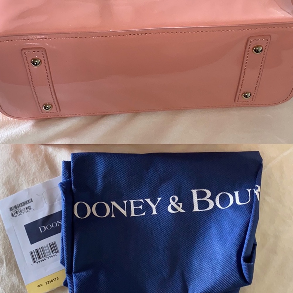 Dooney & Bourke Patent Leather Zip Tote - Picture 7 of 16